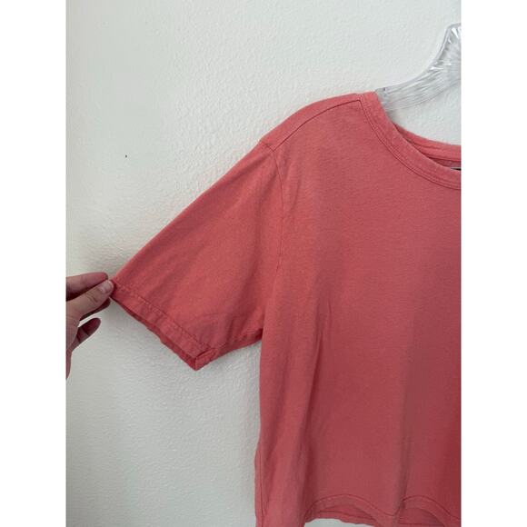 PACT Organic Cotton Cropped Pocket Short Sleeve Tee Size Small - Picture 7 of 7